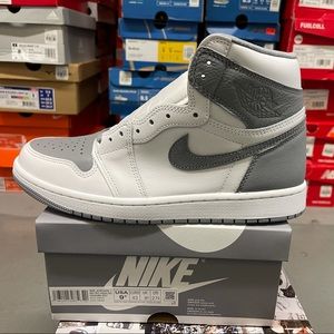 Nike Jordan 1 high OG Stealth size 9 men gray white